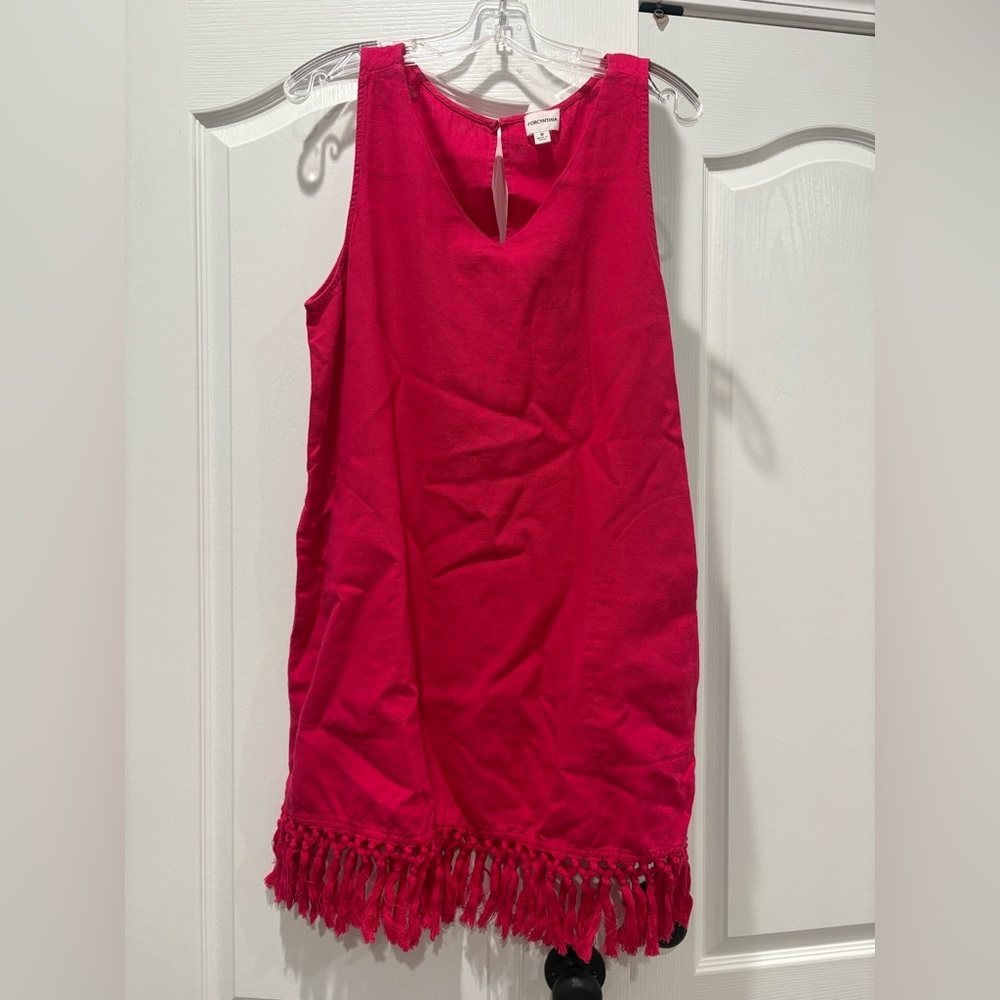 For Cynthia Vibrant Pink Sleeveless Top
